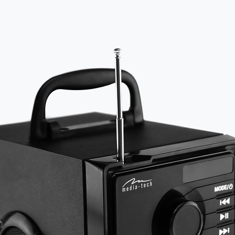 Мобільна колонка Media-Tech Boombox Silver чорний/срібний 6