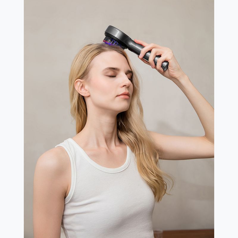 Масажер Media-Tech Hairbrush gray/black 12