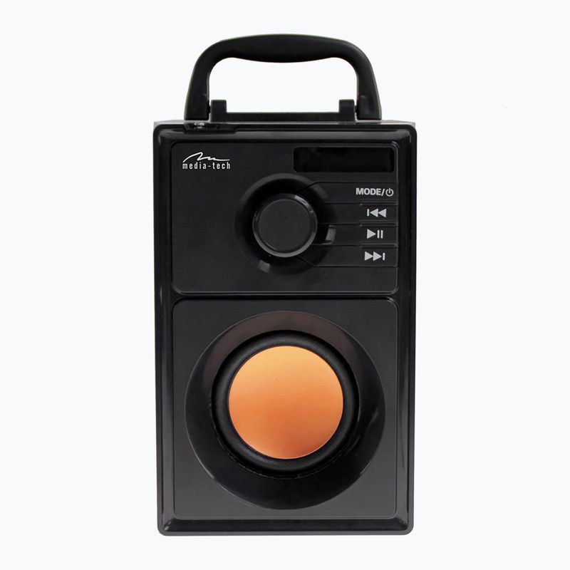 Мобільна колонка Media-Tech Boombox BT чорний/помаранчевий