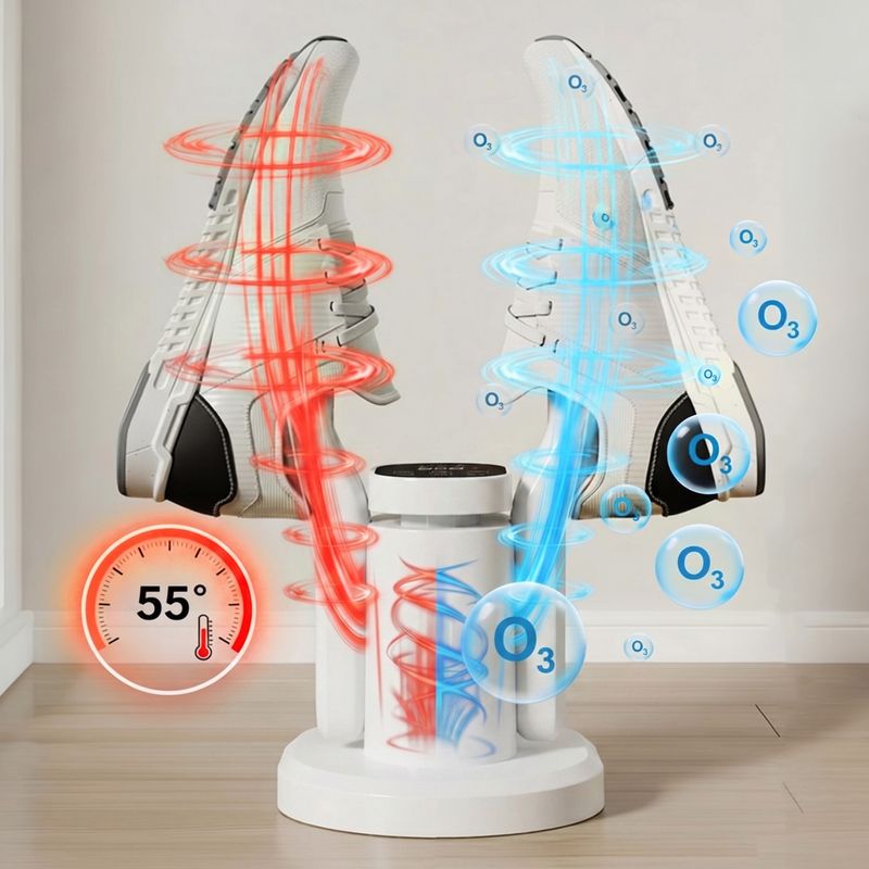 Осушувач для взуття Media-Tech Ozone Pro+ white/yellow 8