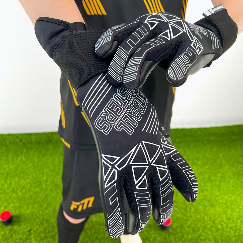Рукаваці воротарські дитячі Football Masters Fenix black 3
