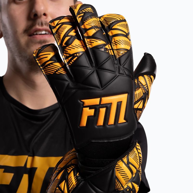 Рукавиці воротарські Football Masters Invictus X Training black/orange 5