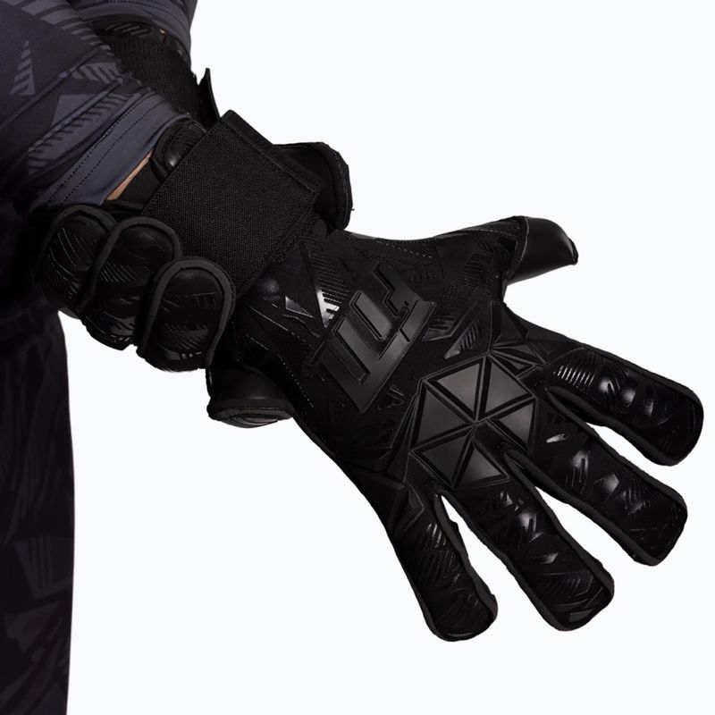 Рукавиці воротарські Football Masters Invictus X PRO black 4