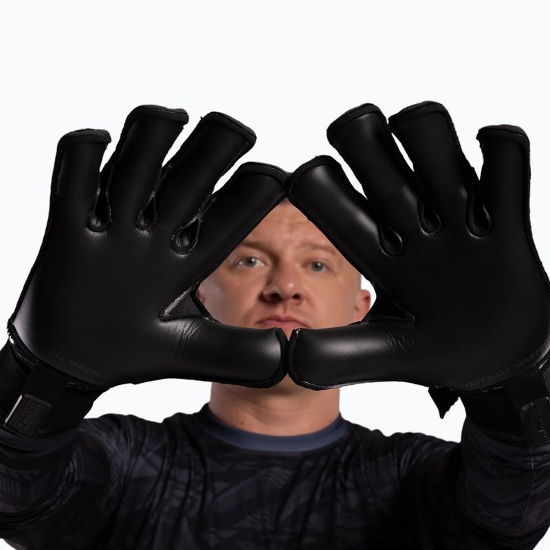 Рукавиці воротарські Football Masters Invictus X PRO black 7