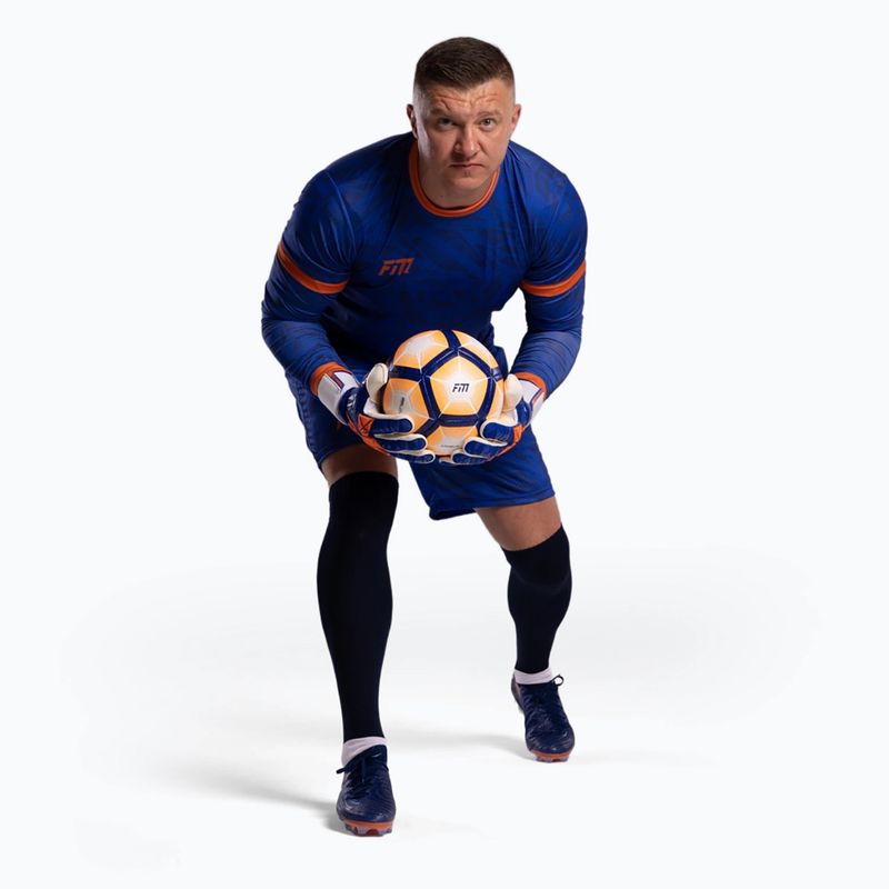 Рукавиці воротарські Football Masters Invictus X PRO blue/orange 2