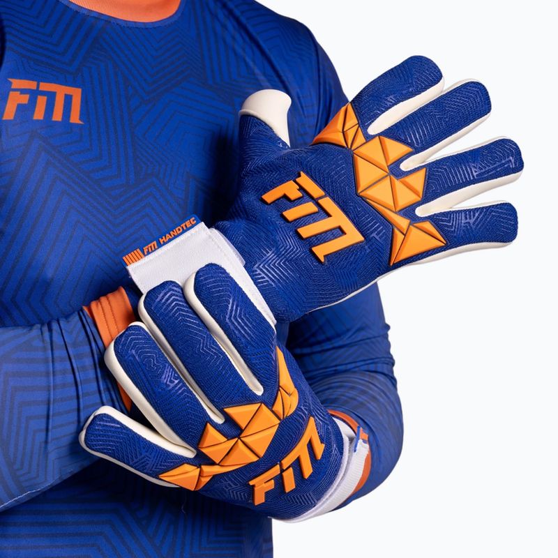 Рукавиці воротарські Football Masters Varis X PRO blue/orange 7