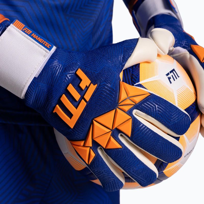 Рукавиці воротарські Football Masters Varis X PRO blue/orange 10
