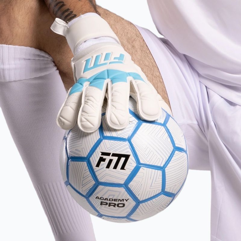 Рукавиці воротарські Football Masters Invictus X white/blue 9