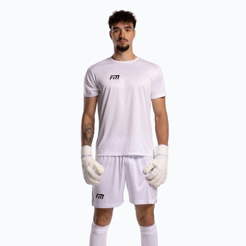 Рукавиці воротарські Football Masters Invictus X all white 3
