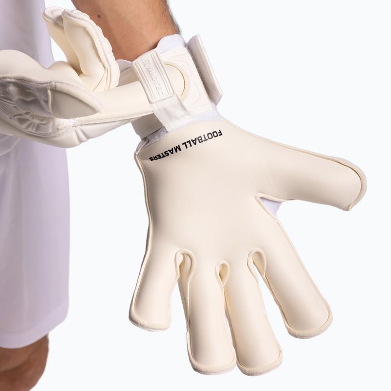 Рукавиці воротарські Football Masters Invictus X all white 6
