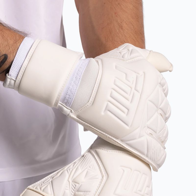 Рукавиці воротарські Football Masters Invictus X all white 7
