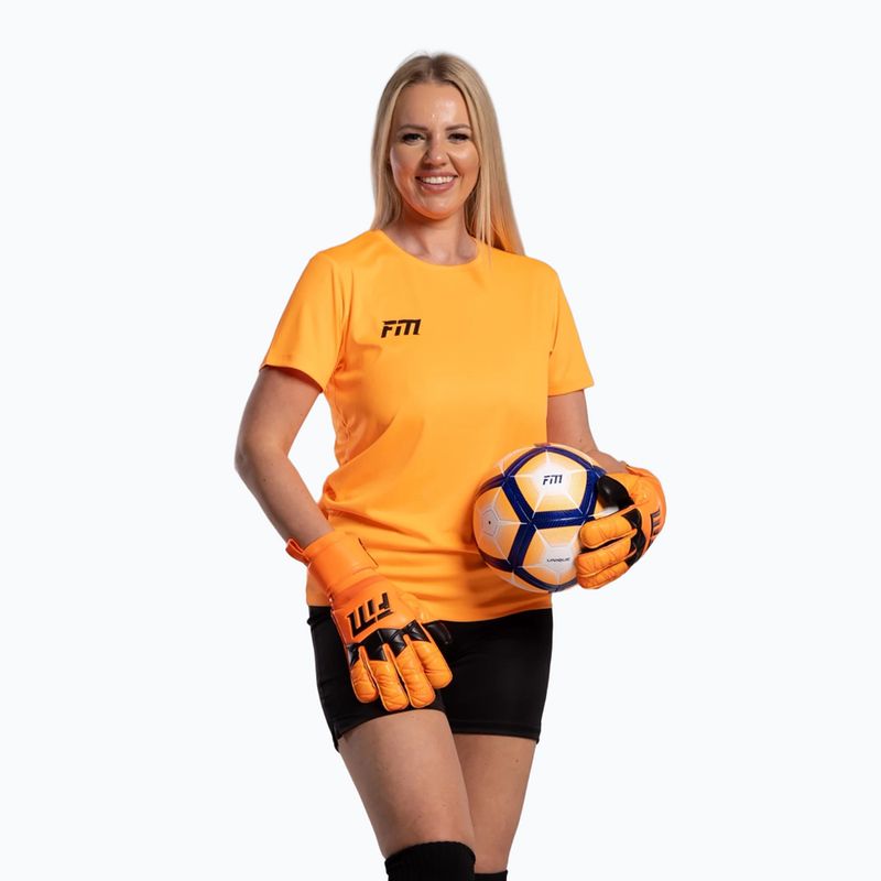 Рукавиці воротарські Football Masters Invictus X orange fluo 2