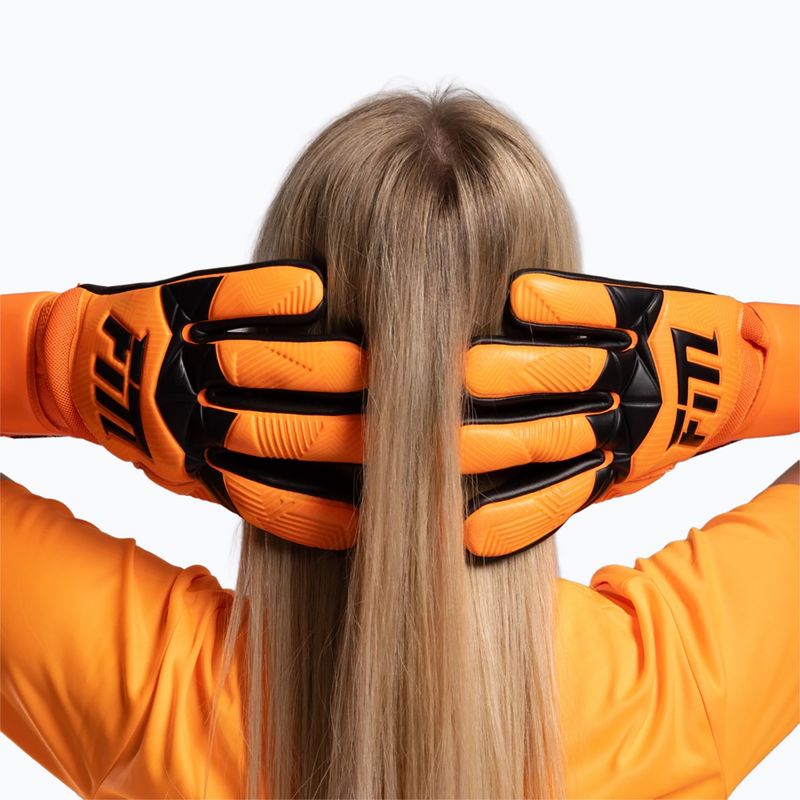 Рукавиці воротарські Football Masters Varis X orange fluo 7