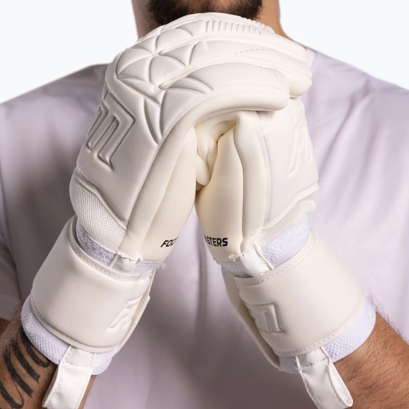 Рукавиці воротарські Football Masters Varis X all white 3