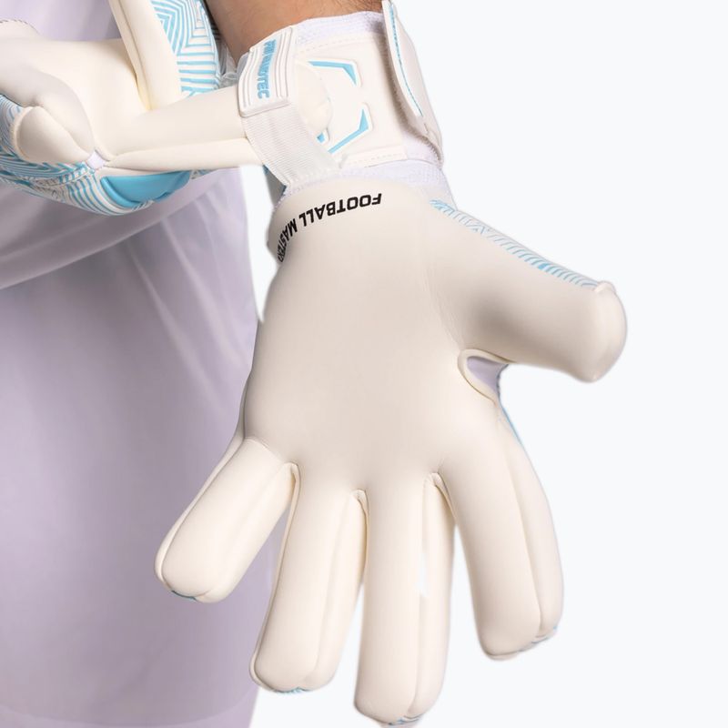 Рукавиці воротарські Football Masters Varis X white/blue 7