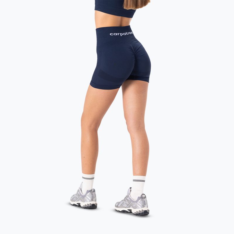 Шорти для тренувань жіночі Carpatree Allure Seamless midnight blue 2
