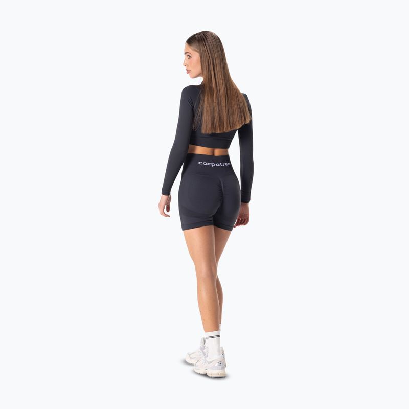 Шорти для тренувань жіночі Carpatree Allure Seamless titanium grey 4