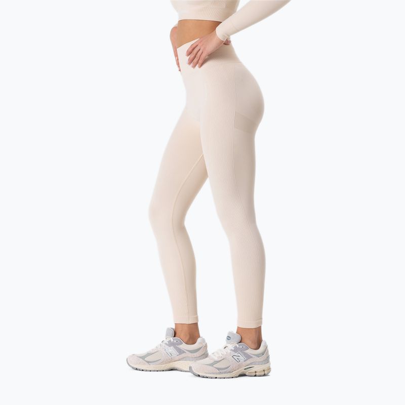 Легінси для тренувань жіночі Carpatree Allure Seamless cream beige 3