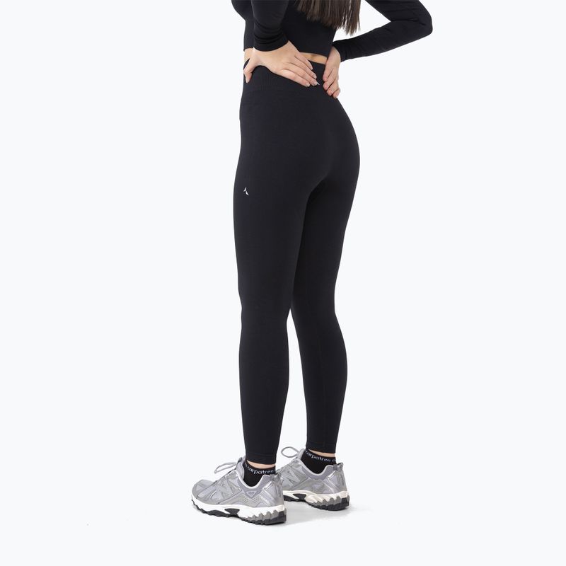 Легінси для тренувань жіночі Carpatree Dopamine Buzz Seamless obsidian black 3