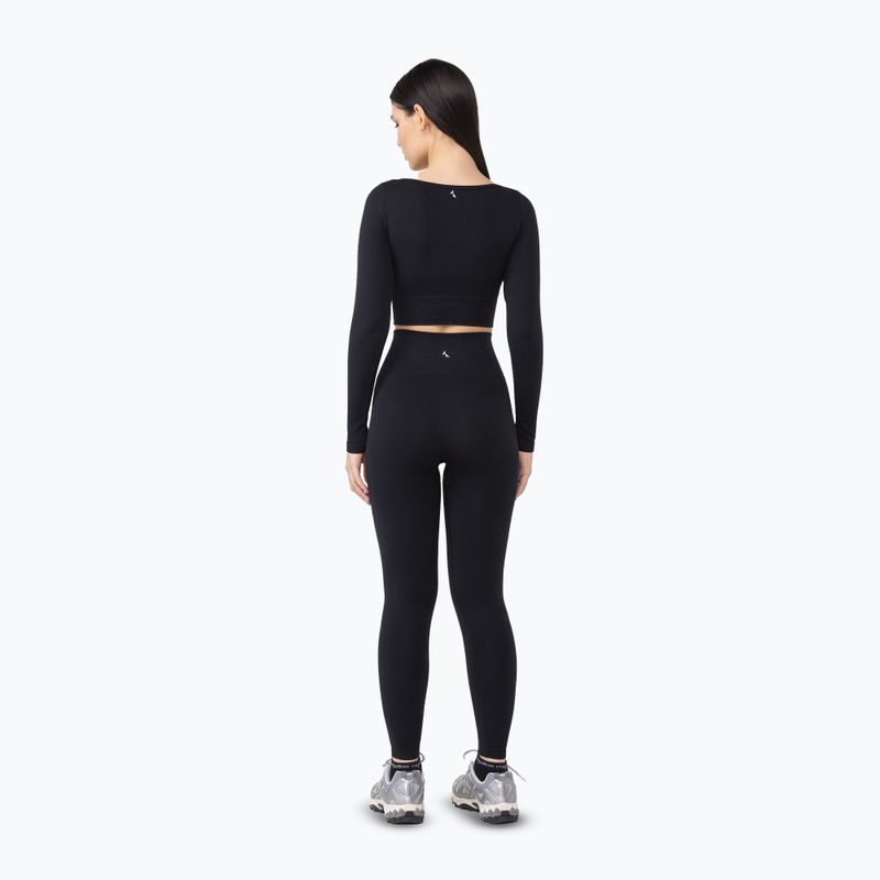 Легінси для тренувань жіночі Carpatree Dopamine Buzz Seamless obsidian black 4