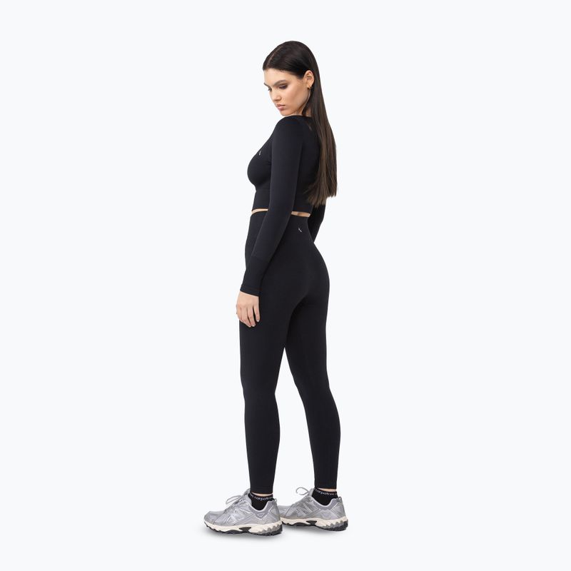 Легінси для тренувань жіночі Carpatree Dopamine Buzz Seamless obsidian black 5