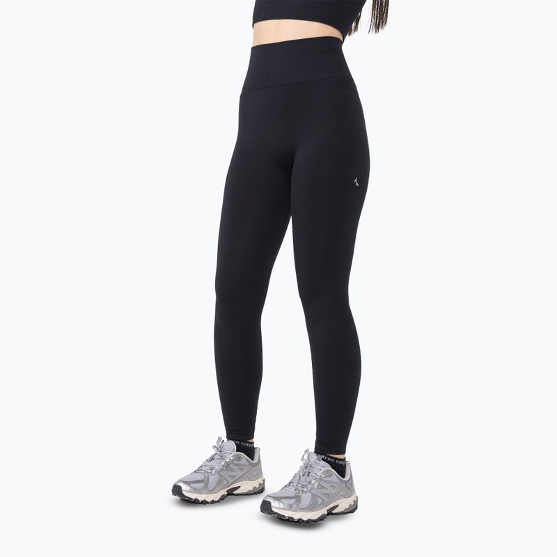 Легінси для тренувань жіночі Carpatree Dopamine Buzz Seamless obsidian black 6