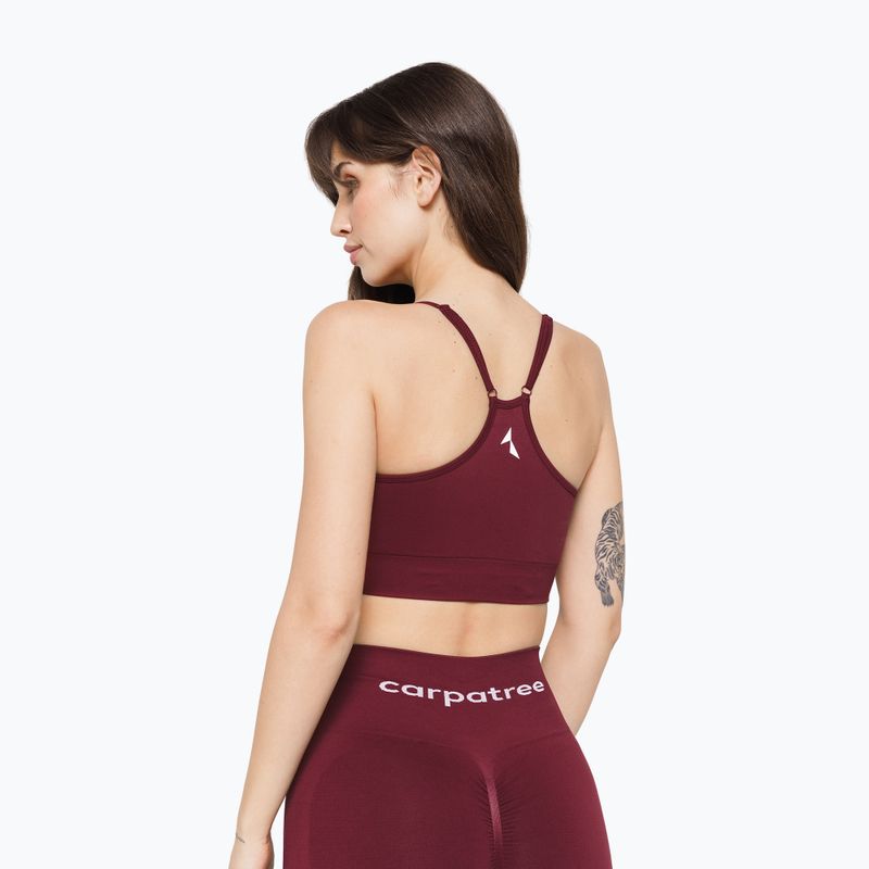 Бюстгальтер для тренувань Carpatree Allure Seamless burgundy 2