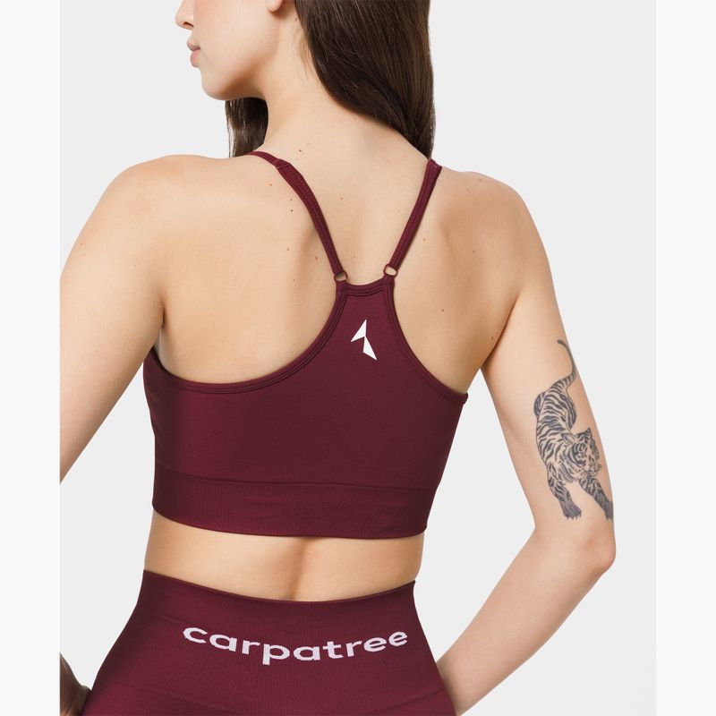 Бюстгальтер для тренувань Carpatree Allure Seamless burgundy 5