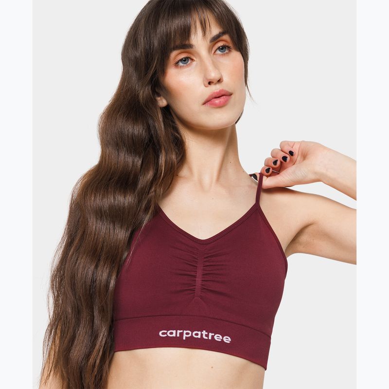 Бюстгальтер для тренувань Carpatree Allure Seamless burgundy 6