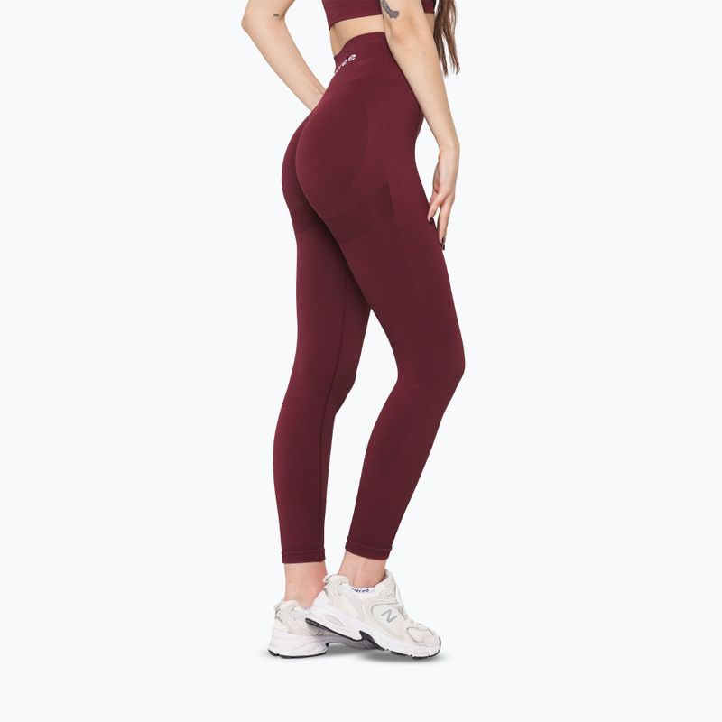 Легінси для тренувань жіночі Carpatree Allure Seamless burgundy 2