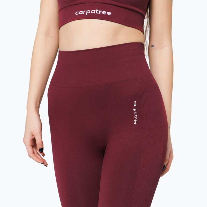 Легінси для тренувань жіночі Carpatree Allure Seamless burgundy 3