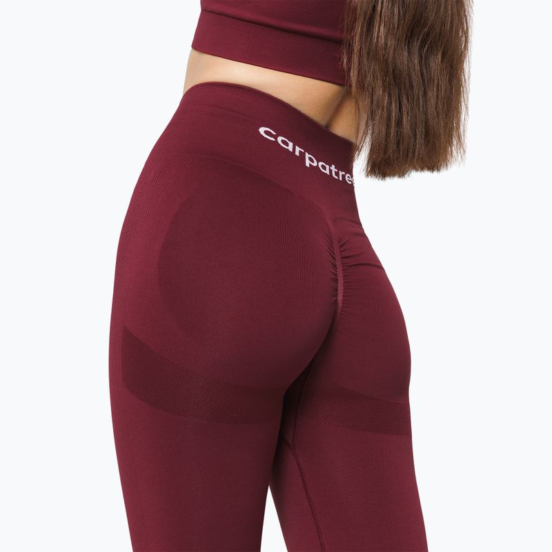 Легінси для тренувань жіночі Carpatree Allure Seamless burgundy 5