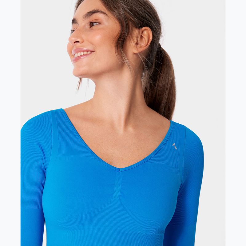 Лонгслів для тренувань жіночий Carpatree Eris Seamless electric blue 5