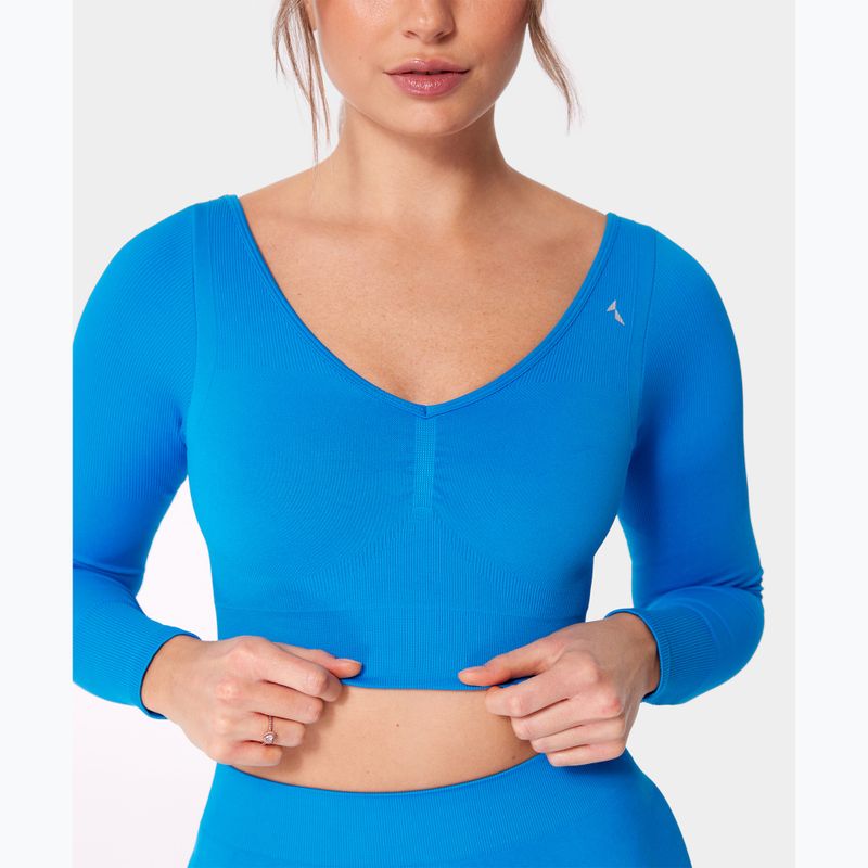 Лонгслів для тренувань жіночий Carpatree Eris Seamless electric blue 6
