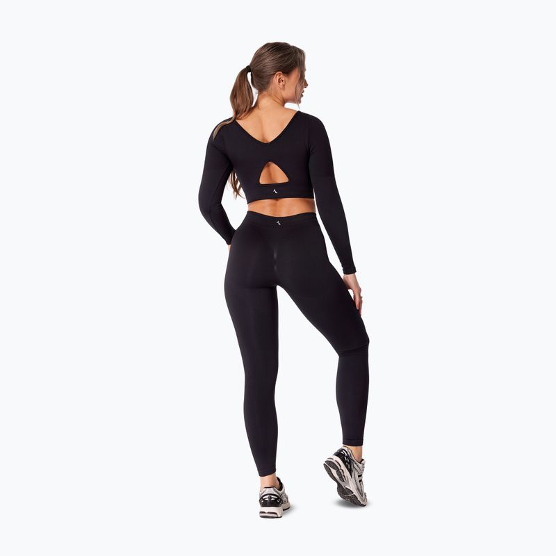 Лонгслів для тренувань жіночий Carpatree Eris Seamless orchid black 4