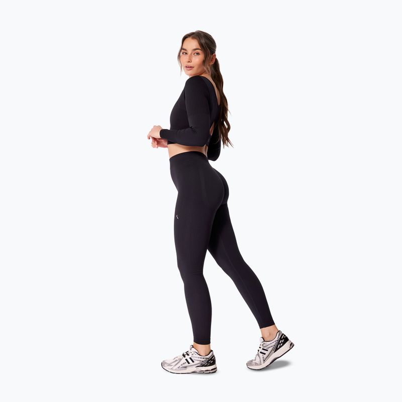 Лонгслів для тренувань жіночий Carpatree Eris Seamless orchid black 5