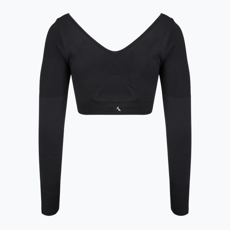 Лонгслів для тренувань жіночий Carpatree Eris Seamless orchid black 2