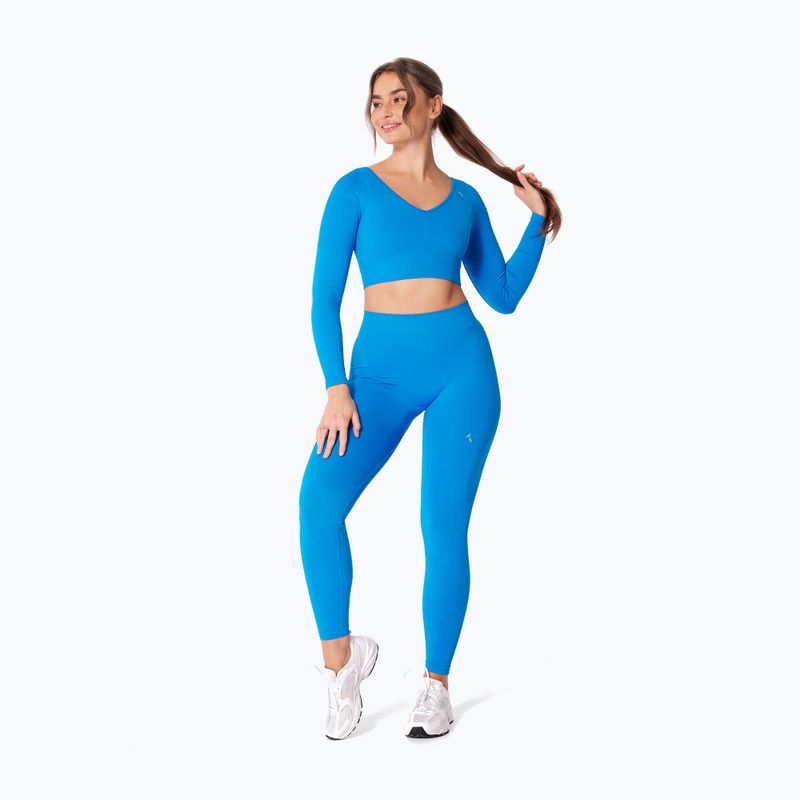 Лонгслів для тренувань жіночий Carpatree Eris Seamless orchid black 2