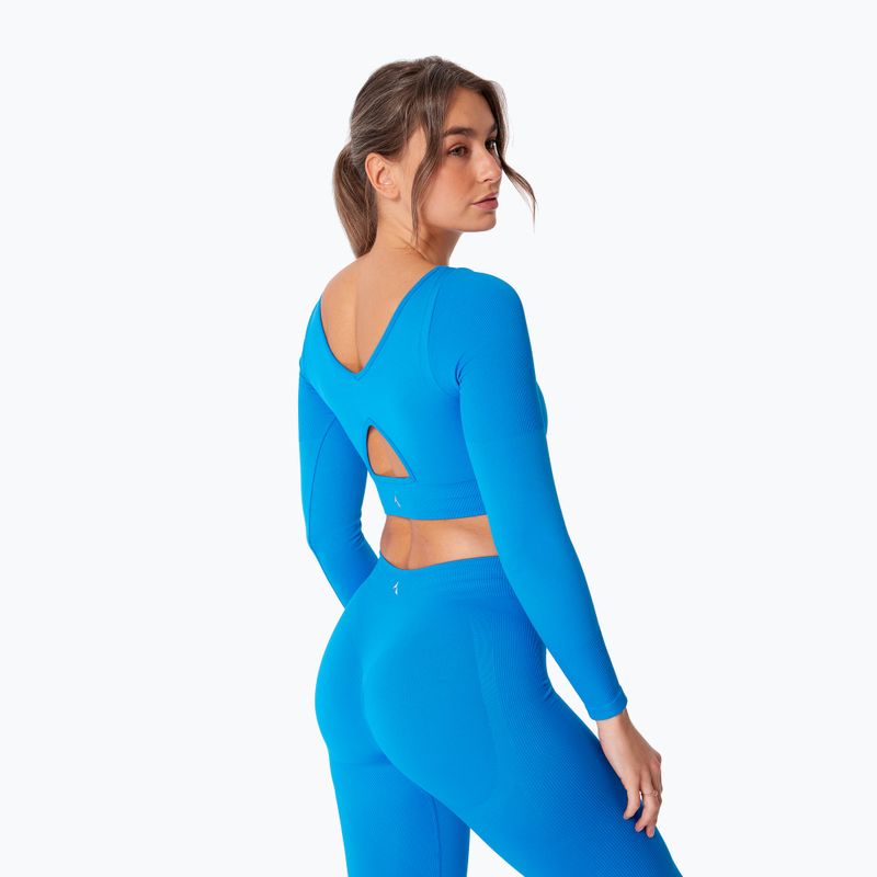 Лонгслів для тренувань жіночий Carpatree Eris Seamless orchid black 5