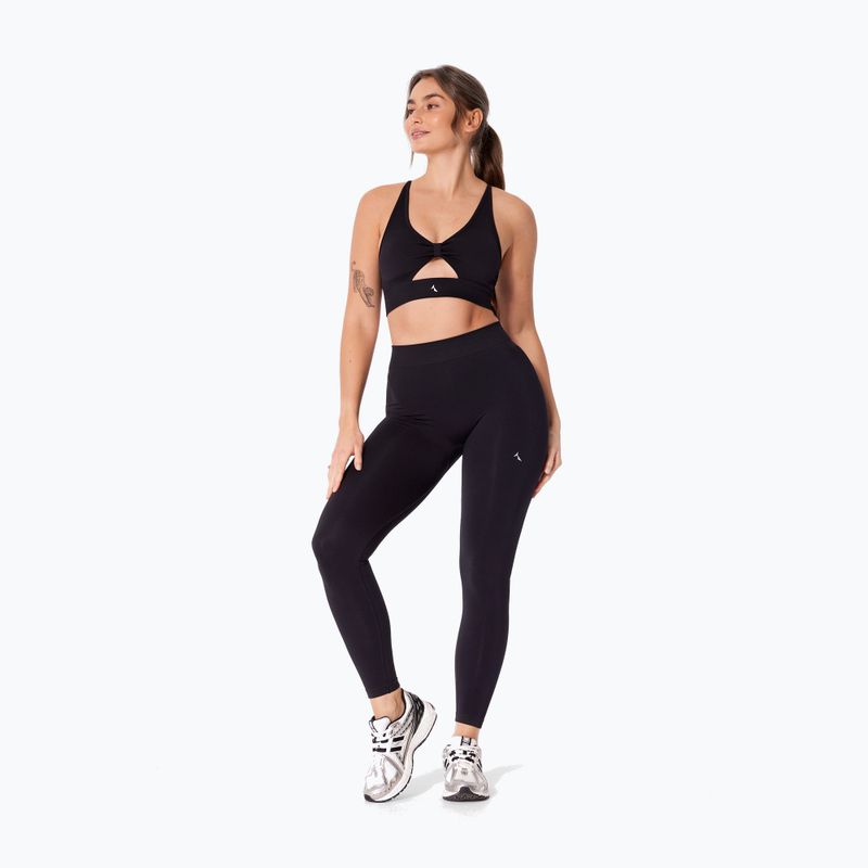 Легінси для тренувань жіночі Carpatree Eris Seamless black/orchid 2