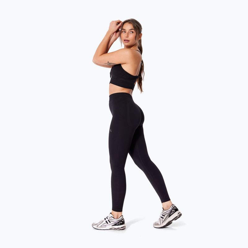 Легінси для тренувань жіночі Carpatree Eris Seamless black/orchid 5