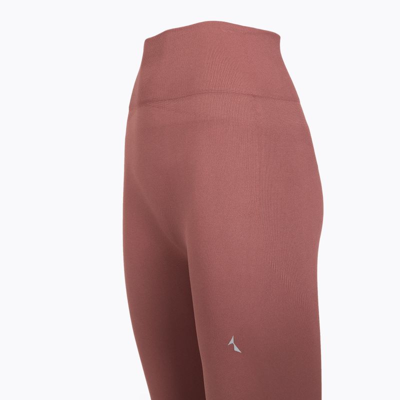 Легінси для тренувань жіночі Carpatree Dopamine Buzz Seamless rose/brown 8