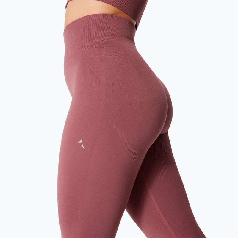 Легінси для тренувань жіночі Carpatree Dopamine Buzz Seamless rose/brown 5