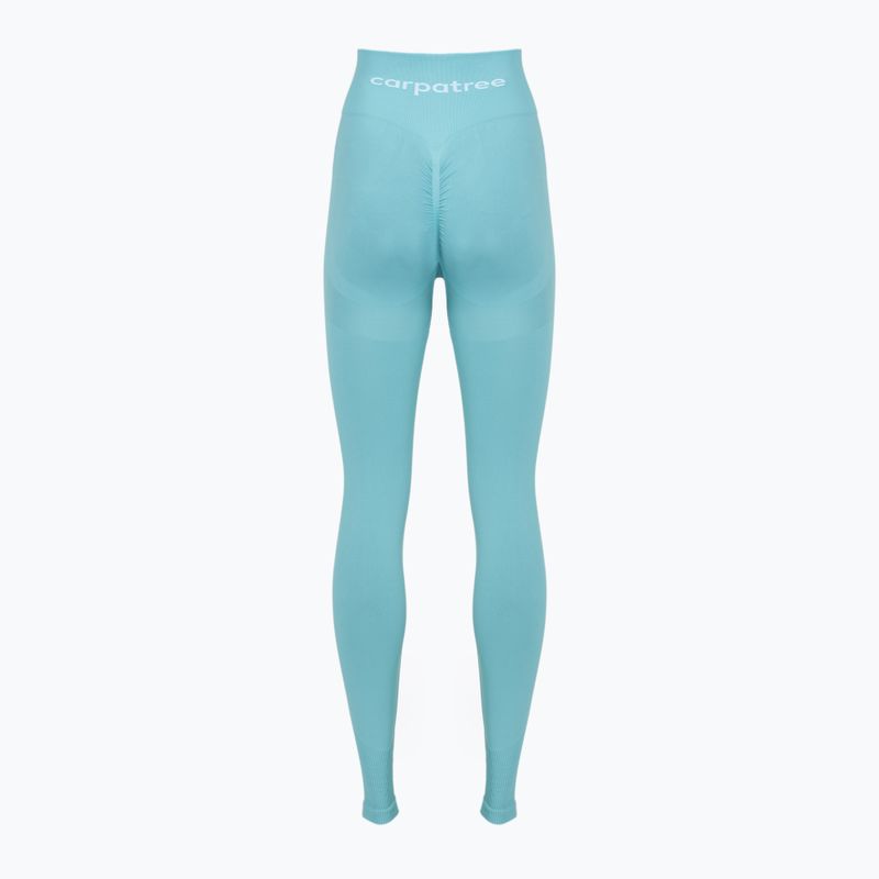 Легінси для тренувань жіночі Carpatree Allure Seamless milky blue 8