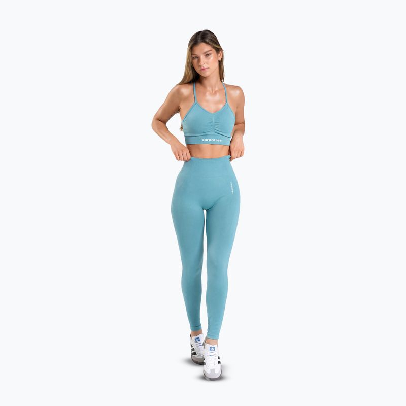 Бюстгальтер для тренувань Carpatree Allure Seamless milky blue 2
