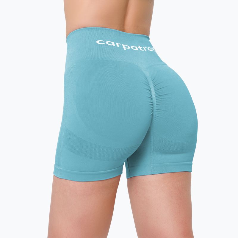 Шорти для тренувань жіночі Carpatree Allure Seamless milky blue 3