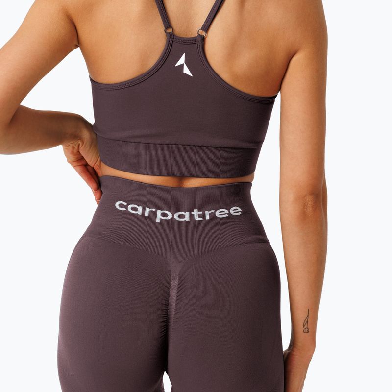 Легінси для тренувань жіночі Carpatree Allure Seamless berry brown 5