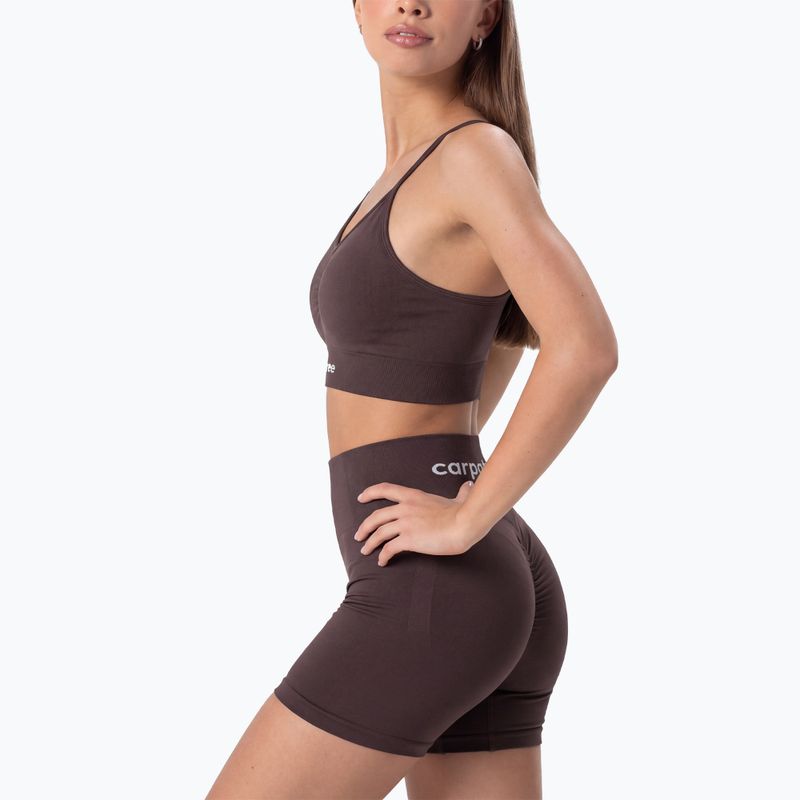 Бюстгальтер для тренувань Carpatree Allure Seamless berry brown 6