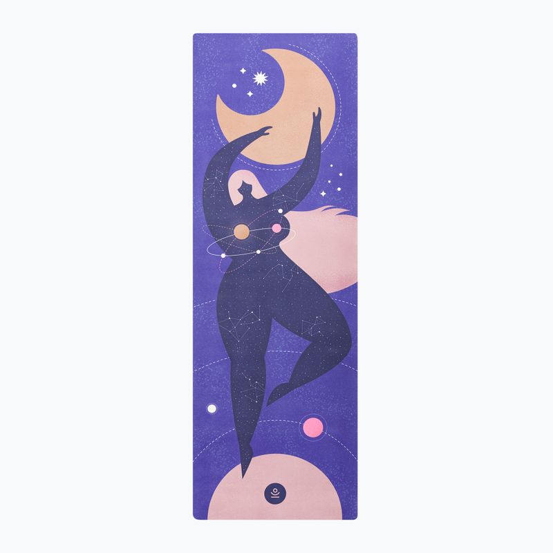 Килимок для йоги  Moonholi COSMIC GIRL 3 мм фіолетовий SKU-107 2