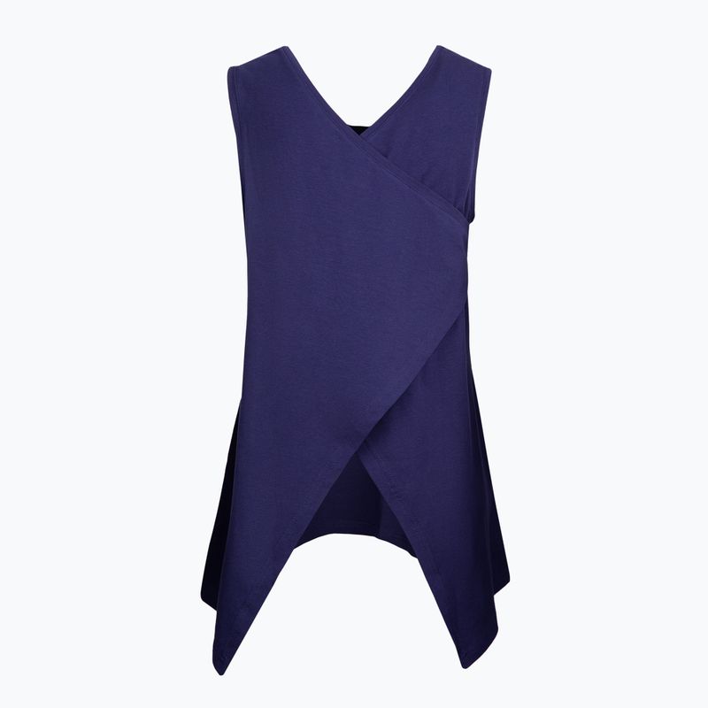Топ жіночий для йоги Moonholi Galaxy Open Back Tank синій 216 2